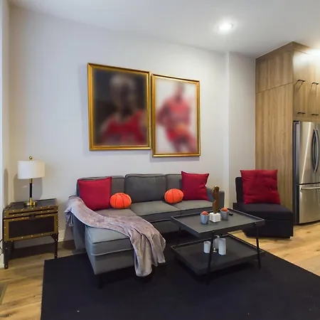 Bulls Tribute 2Br In Chicago Apartment